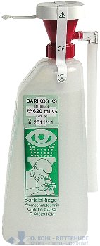Augenspülflasche, Inhalt 620 ml, mit Trichter