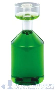 Karlsruher Flasche, 50 -70mm Glasstopfen