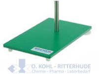Stativplatte Stahl-Hammerschlaggrün
